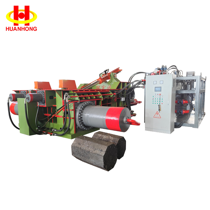 500 톤 자동 유압 고철 강철 구리 나르는 프레스 포장기