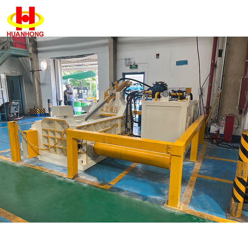 125 Ton Otomatik Hurda Metal Al&uuml;minyum Balyalama Makinası