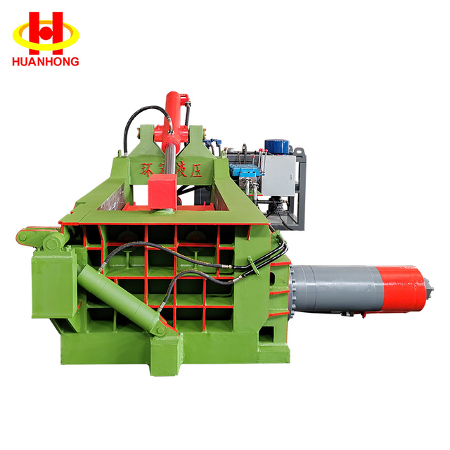 Baler di alluminio idraulico a spinta automatica in metallo