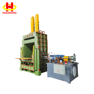 Y82-160 HYDRAULICUS Vertical Waste Newspaper Baler with Feing Platform