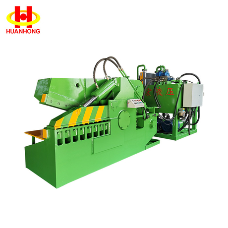 Cisaillement d'alligator en m&eacute;tal de plaque d'acier de ferraille hydraulique de 400 tonnes