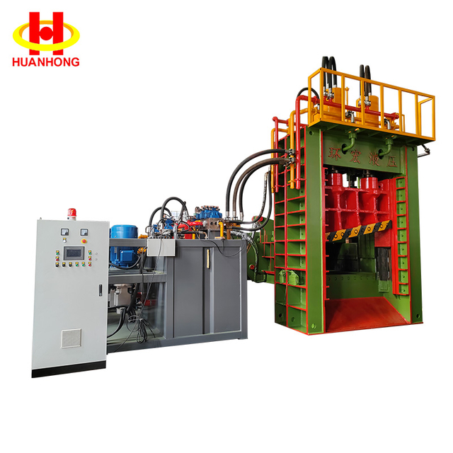 500 တန် Hydraulic Light Scrap သံမဏိသတ္တုညှပ်စက်