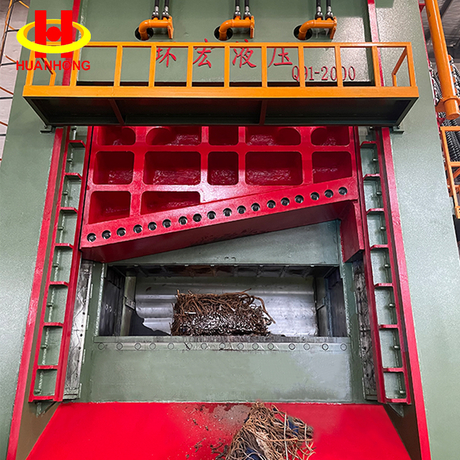 Гидравликалық ауыр темір сынықтары гильотинді қайшы